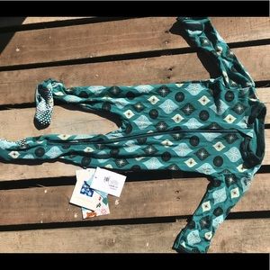 NWT Kickee Pants footed pajamas size 6-9 months
